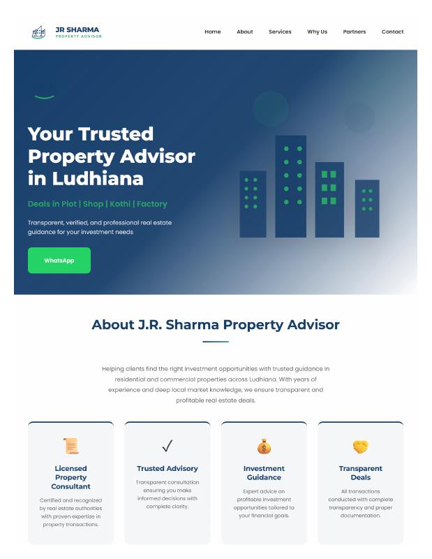 J.R. Sharma Properties project preview